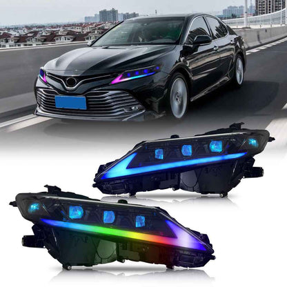 Toyota Camry 2018-2024 RGB Headlights - ClutchBlaze