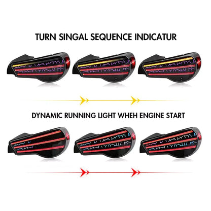 Scion FR-S 2012-2020 Tail Lights with Projector - ClutchBlaze