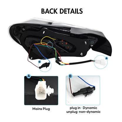 Scion FR-S 2012-2020 Tail Lights with Projector - ClutchBlaze