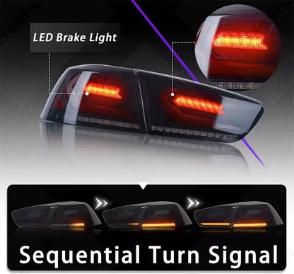 Mitsubishi Lancer 2008-2020 LED Tail Lights - ClutchBlaze