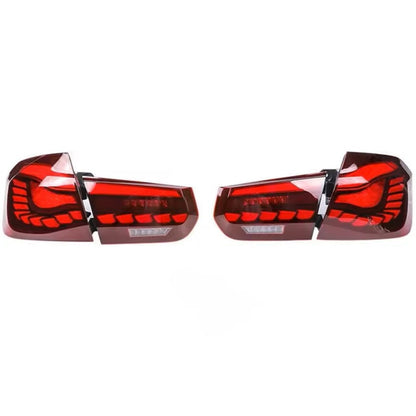 BMW 3 Series 2012-2018 Dragon Scales Tail Lights - ClutchBlaze