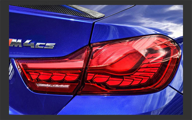 BMW 4 Series 2014–2020 Dragon Scales Tail Lights - ClutchBlaze