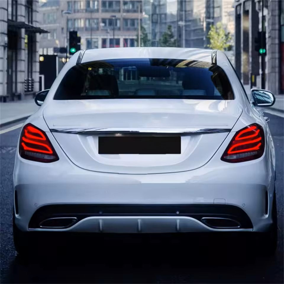 Mercedes-Benz C-Class 2015-2018 Tail Lights - ClutchBlaze
