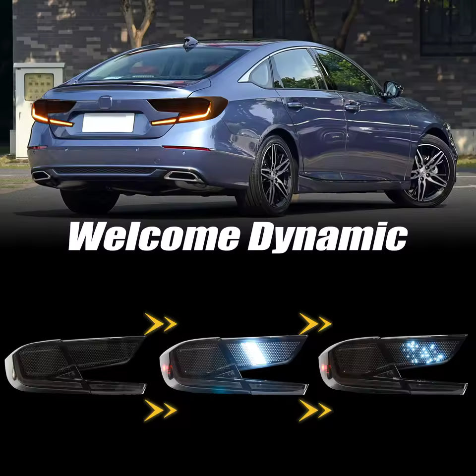 Honda Accord 2018-2022 Digital Tail Lights - ClutchBlaze