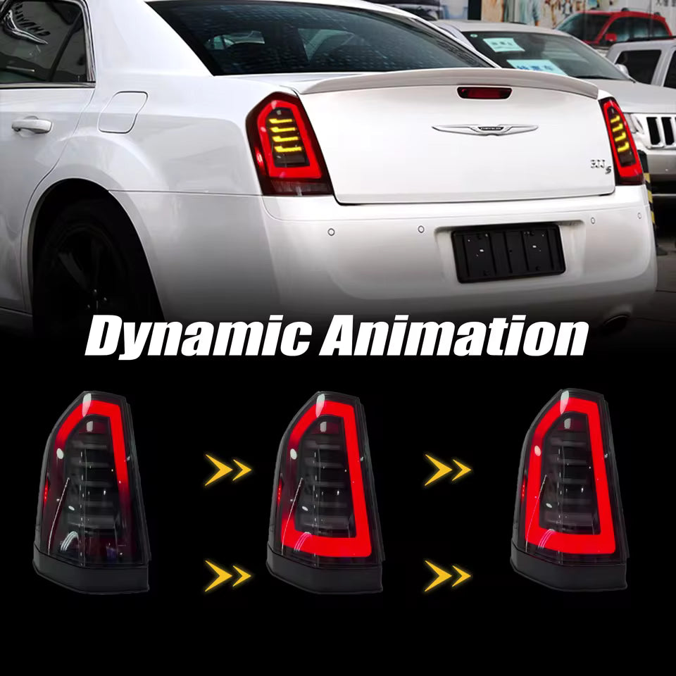 Chrysler 300C 2011-2014 Tail Lights - ClutchBlaze