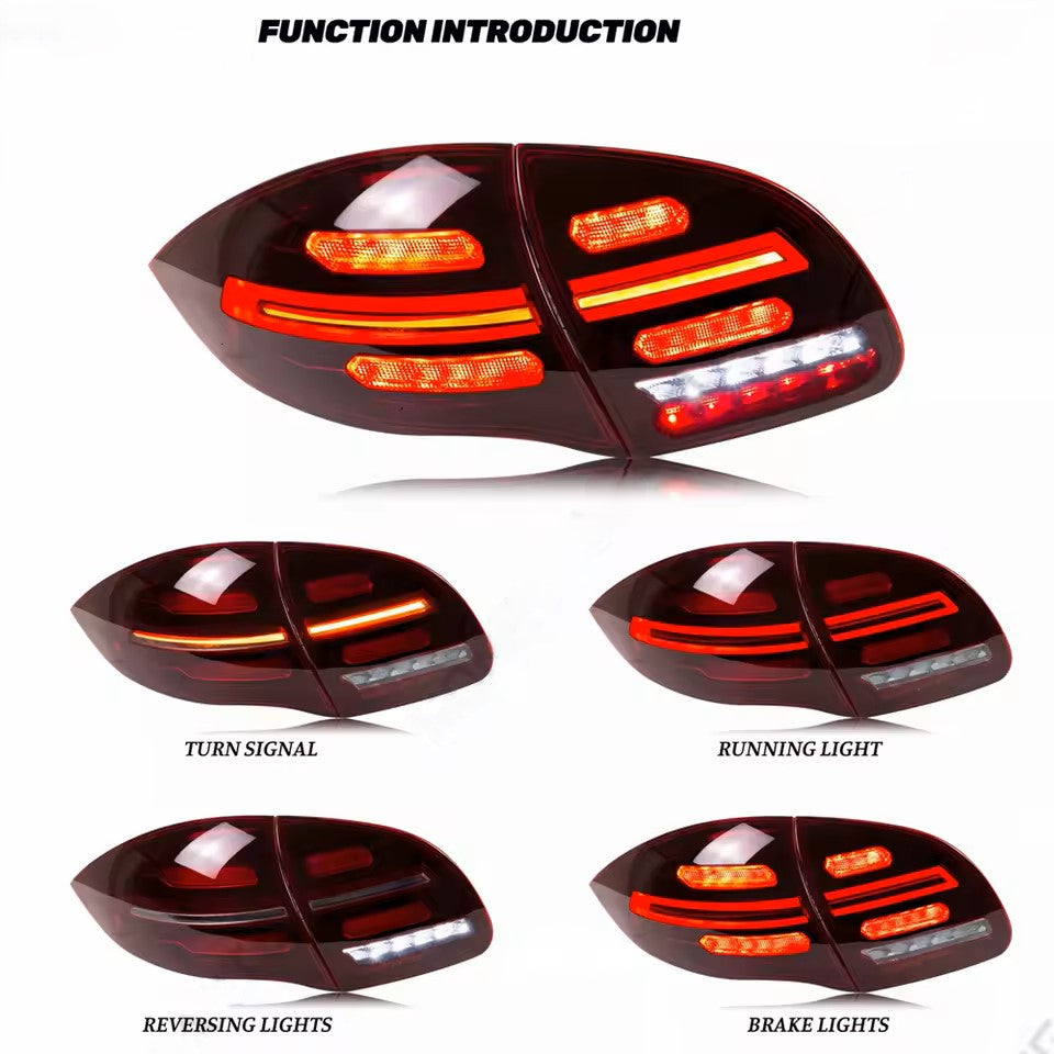 Porsche Cayenne 2011-2014 Tail Lights - ClutchBlaze