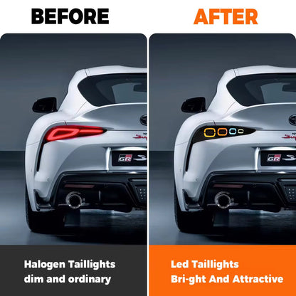 Toyota Supra 2020-2026 Tail Lights - ClutchBlaze