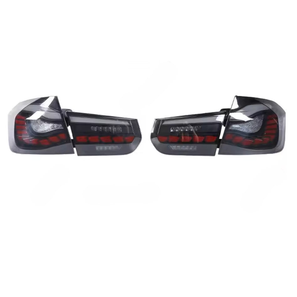 BMW 3 Series 2012-2018 Dragon Scales Tail Lights - ClutchBlaze