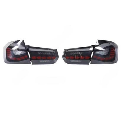 BMW 3 Series 2012-2018 Dragon Scales Tail Lights - ClutchBlaze