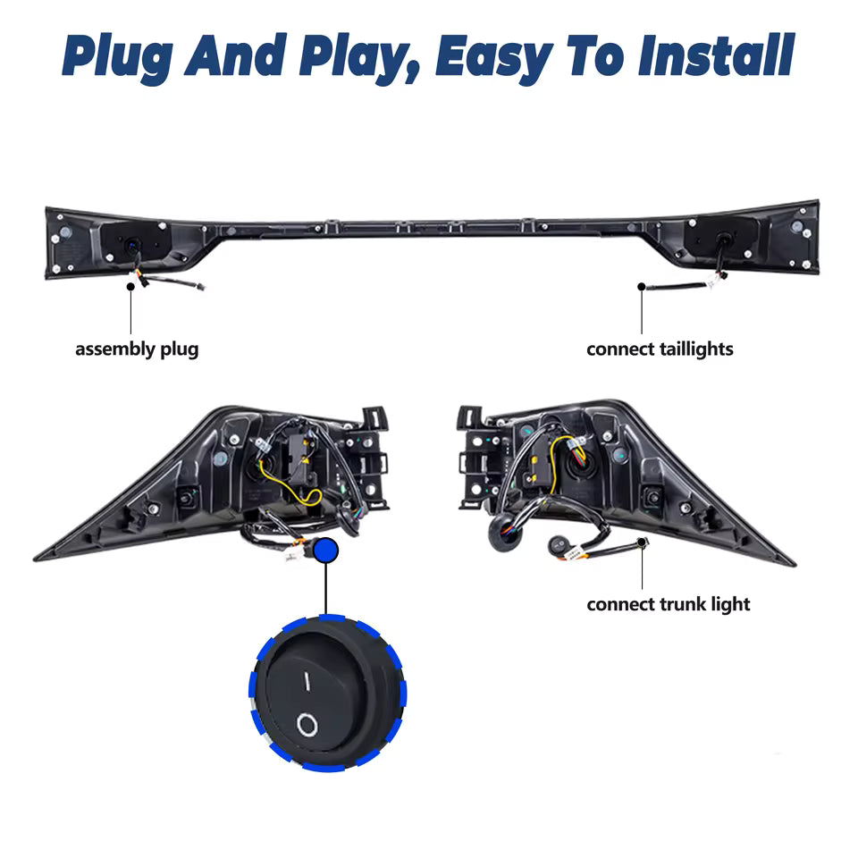 Lexus IS 2013-2020 RGB Tail Lights - ClutchBlaze