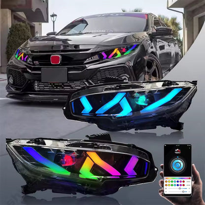 Honda Civic 2016-2021 Headlights - ClutchBlaze