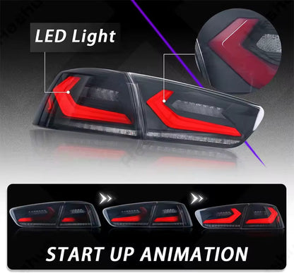 Mitsubishi Lancer 2008-2020 LED Tail Lights - ClutchBlaze