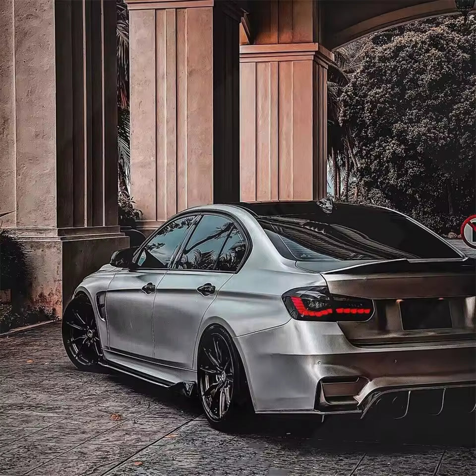 BMW 3 Series 2012-2018 Dragon Scales Tail Lights - ClutchBlaze