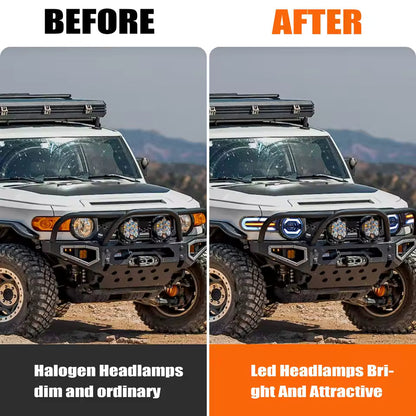 Toyota FJ Cruiser 2007-2016 Headlights - ClutchBlaze