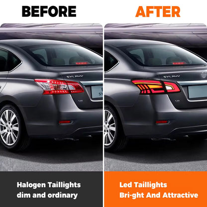 Nissan Sentra/Sylphy 2013-2019 Tail Lights - ClutchBlaze