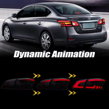 Nissan Sentra/Sylphy 2013-2019 Tail Lights - ClutchBlaze