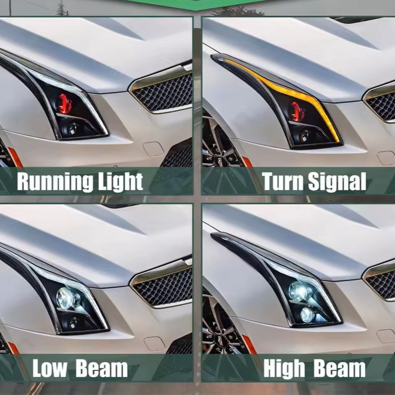 Cadillac ATS 2013-2019 Headlights - ClutchBlaze
