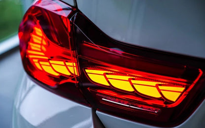 BMW 4 Series 2014–2020 Dragon Scales Tail Lights - ClutchBlaze
