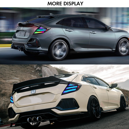 Honda Civic Hatchback 2016-2021 Tail Lights - ClutchBlaze