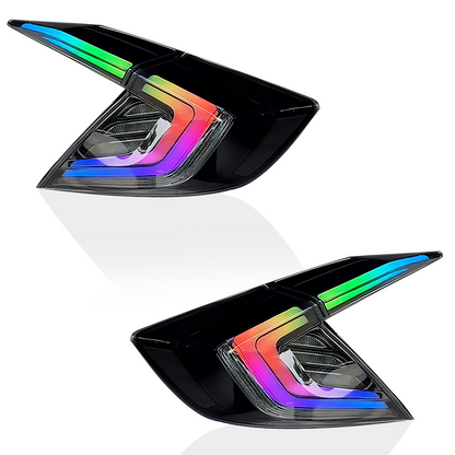 Honda Civic Sedan 2016-2021 Tail Lights - ClutchBlaze