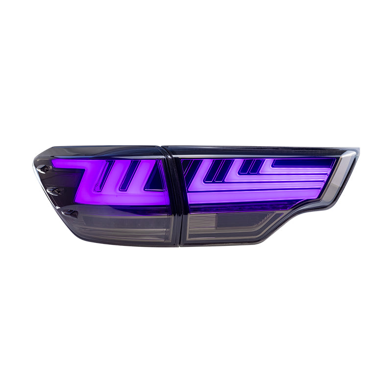 Toyota Highlander 2015-2019 RGB Tail Lights - ClutchBlaze