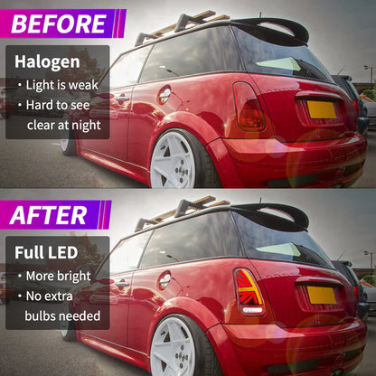 MINI Cooper R50 2001-2008 Silverstone Tail Lights - ClutchBlaze
