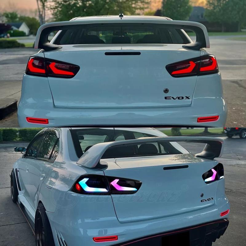 Mitsubishi Lancer 2008-2020 LED Tail Lights - ClutchBlaze