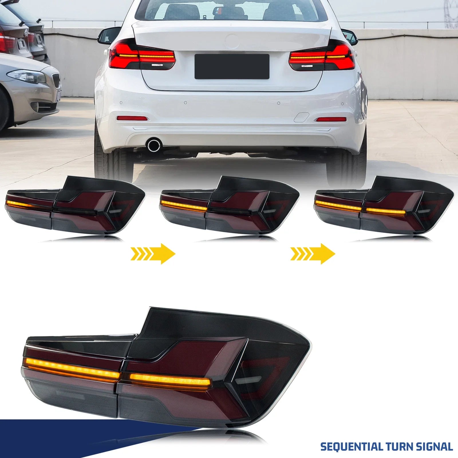BMW 3 Series 2012-2018 Tail Lights - ClutchBlaze