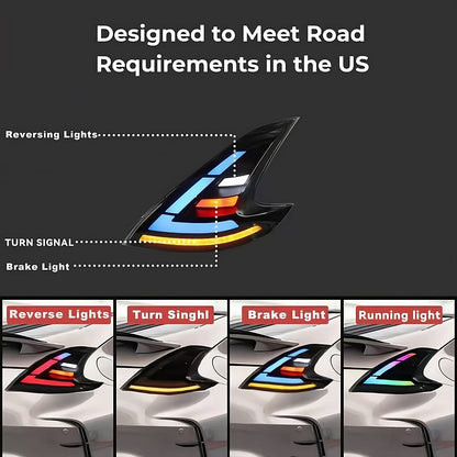 Nissan 370Z 2013-2020 RGB Tail Lights - ClutchBlaze