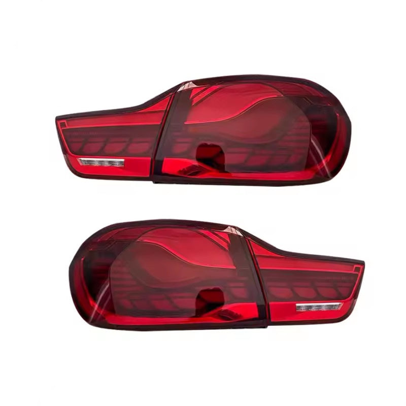 BMW 4 Series 2014–2020 Dragon Scales Tail Lights - ClutchBlaze
