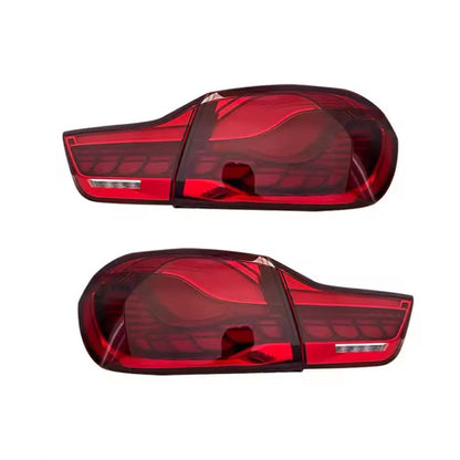 BMW 4 Series 2014–2020 Dragon Scales Tail Lights - ClutchBlaze
